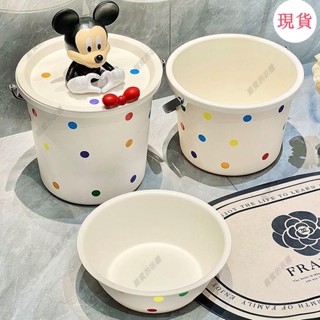 臺灣發貨💖「水桶」[2.6萬人收藏]帶蓋手提水桶臉盆加厚家用大容量學生宿捨多功能洗澡洗衣桶儲水桶