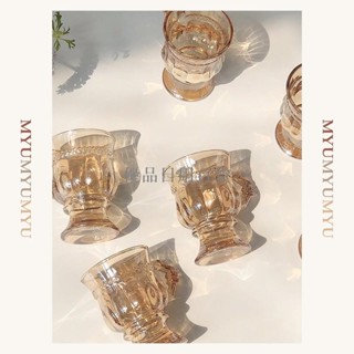 優品日用百貨 杯子 杯 玻璃杯 咖啡杯 shot杯 小杯子 迷你杯 透明杯 琥珀杯