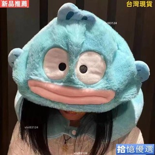 💯臺灣出貨🚚睡覺可愛卡通u型枕連帽枕護午睡護頸枕頭旅行飛機帽子午休護頸枕 連帽U型枕 飛機枕 連帽頸枕