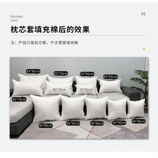 【臺灣出貨】定製高彈抱靠墊芯抱枕心沙髮靠背靠芯抱枕內芯正長枕芯方形