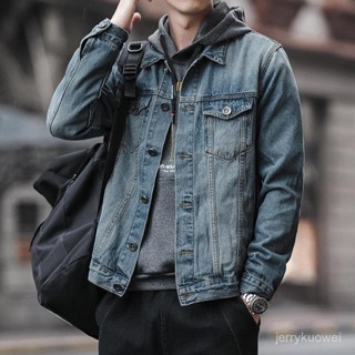 全舘免運🔥牛仔外套男潮牌工裝夾克韓版潮流大碼牛仔衣超火cec男裝機能上衣 UHLI
