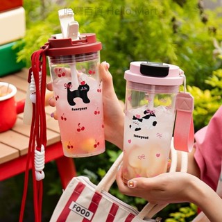 【多喝水】隨手杯 吸管杯650ml 水杯子Tritan材質水壺 環保杯 便攜冷萃咖啡杯 雙飲杯