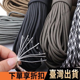 免運*新品✨<傘繩> 戶外7芯 傘繩 登山多功能求生裝備應急纏繞編織手鍊繩安全繩