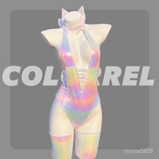 💥臺灣發貨💥保密發貨隱私守護ColorREL“綾波麗”EVA情趣女衣恥辱衣成人開檔cos情趣情趣內衣