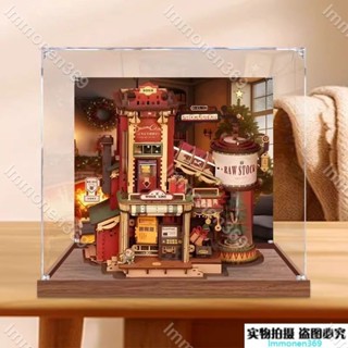 免運♥️青禾五金♥️壓克力展示盒適用若客禮物工廠手工diy拼裝擺件 防塵盒手辦收納盒💕agy5/5