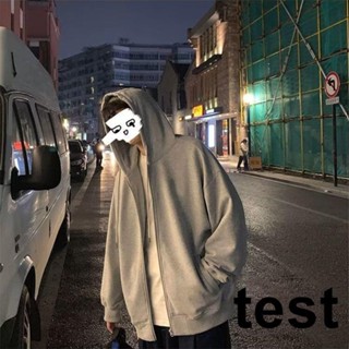 ★夜夜生活館★新品 小外套港風大學T男連帽秋冬季韓版刷毛大尺碼潮流寬鬆外套運動休閒上衣CBV