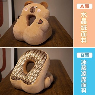 2025新款 午休趴睡枕✨【臺灣熱銷】夏季冰絲涼席午睡枕頭趴趴枕小學生趴桌上午休抱枕辦公室睡覺神器