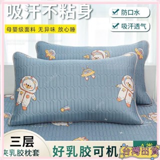 桃園快速🚚💖2024新款枕頭套💖熱銷秋冬季親膚絲枕套48X74防汗防口水頭油一對裝親膚信封乳膠枕頭套6/13