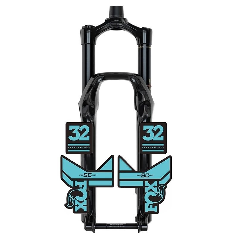 💮可開髮票💮 2020款fox32 PERFORMANCE前叉貼紙山地車fox 32 SC前叉貼紙單車貼 W8VI