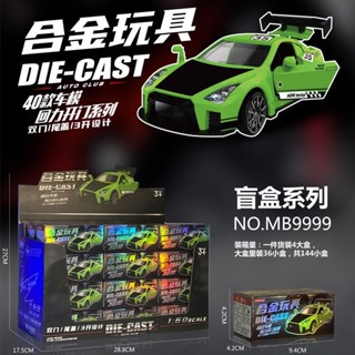 🎈潮漫趣玩🎈1:64 小汽車車模 網紅盲盒 迴力開門系列 隱藏款 閤金車模 跑車 警車 越野車模型 桌面擺件
