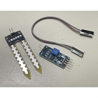 《77》Arduiono Moisture Sensor 土壤濕度感測器 附Arduino 範例參考 類比訊號輸出