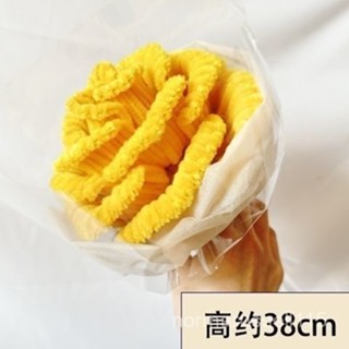 桃園出貨✨中號巨型玫瑰花扭扭棒超大花束手工diy材料包送女友衕學禮物畢業石頭🎀生活館 ZSA0