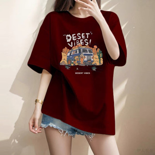 伊人衣舍 大尺碼女裝短袖上衣 酒紅色 中長款 短袖T恤 女生衣服 夏季 下半身消失 長版上衣 寬鬆上衣短袖 大碼女裝上衣