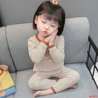 ❣️女童秋衣❣️【93%好評率】女童秋衣秋褲兒童保暖家居服套裝秋冬季女寶寶德絨睡衣秋款小童