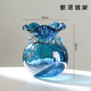 客廳擺件 花器 北歐ins花瓶 插花瓶 簡約設計花瓶 玻璃擺件 裝飾花瓶 造型花瓶 乾燥花花瓶 盆栽 水培花瓶 玻璃花瓶