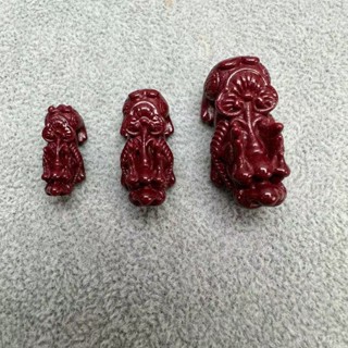 臺灣熱銷 天然原礦硃砂紫金砂貔貅批發吊墜手工diy佛珠手鍊項鍊飾品配件
