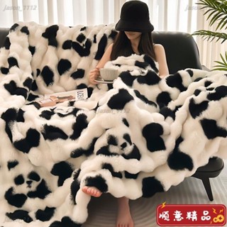 【順意精品】【店鋪熱銷】兔毛絨毛毯加厚珊瑚法蘭絨沙發毯子午睡空調蓋毯被子床單加絨冬季毛毯 法蘭絨毯 毯子 涼被