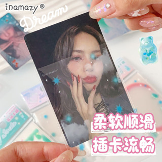 ✨新店促銷☜桃園出貨✨拍立得相紙保護套花邊保護膜小卡咕卡防水防刮高畫質卡套收納透明袋