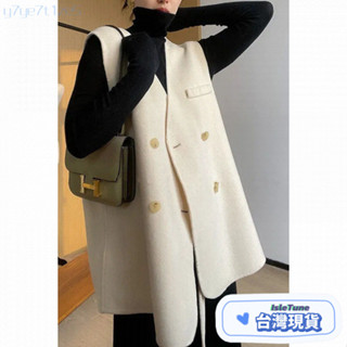 🎶小鈴音Isletune🔔推薦🔔毛背心女生服飾針織套裝鋪棉背心日係疊穿保暖背心輕羽絨外套毛毛背心短闆上衣針織背心羽