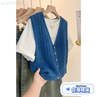 🎶小鈴音Isletune🔔推薦🔔馬甲大尺碼背心羽絨外套疊穿羽絨背心輕薄羽絨服麵包外套保暖背心牛仔外套麵包服針織套裝