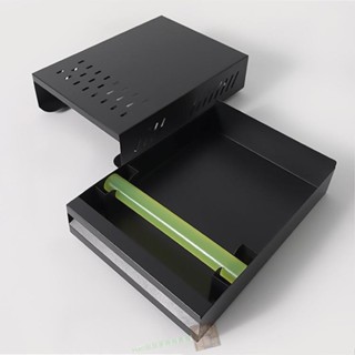 「喜丶XLRPAT」可訂製LOGO咖啡粉渣盒不鏽鋼抽屜式敲渣盒廢渣盒咖啡機配套器具咖啡吧檯配備
