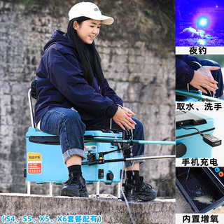 釣魚工具箱 路亞工具箱 大容量釣魚 可做式釣魚箱 多功能釣魚工具箱 新款超輕多功能釣箱可坐四腳升降釣