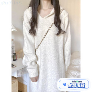 🎶小鈴音Isletune🔔推薦🔔長版包臀裙渡假洋裝蛋糕裙女裝海邊大尺碼女裝正韓荷葉邊長洋泡泡袖渡假高領大尺碼綁帶孕