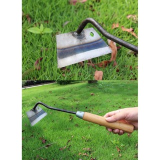 【新品推薦】錳鋼小鋤頭草坪除草耙子種菜種花鬆土挖土家用農用工具大全
