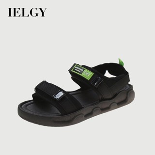 IELGY 新款夏季網紅時尚外套沙灘防滑厚底沙灘涼鞋女