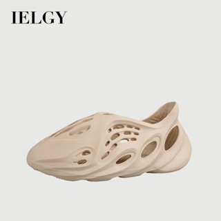 IELGY 椰子夏季木屐羅馬拖鞋沙灘戶外厚底男女