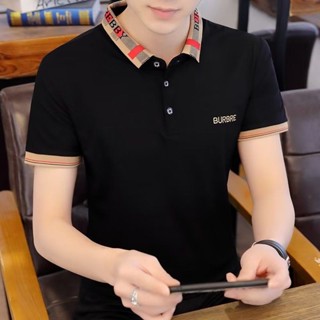 夏季潮流刺繡polo衫 T恤 上衣 短袖 打底衫 男士短袖polo衫男生夏季潮流半袖上衣 韓版男裝 春夏秋男裝 春夏裝