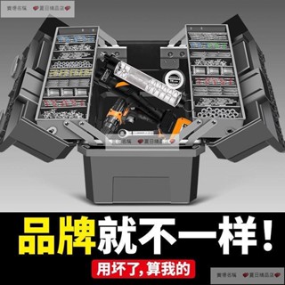 綠林折疊工具箱多功能手提式大號維修家用工業級五金車載空收納箱 工具包 帆布包 電工包 收納包 多功能 夏日精品