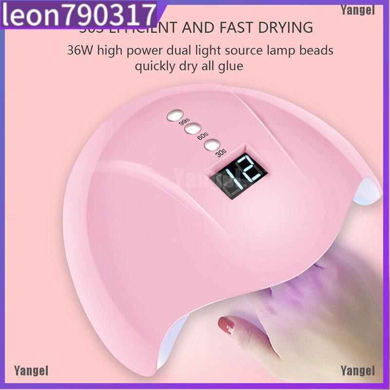 36W Nail Art USB Nail Lamp UV 12 led Light Nail Gel Dryer Cu