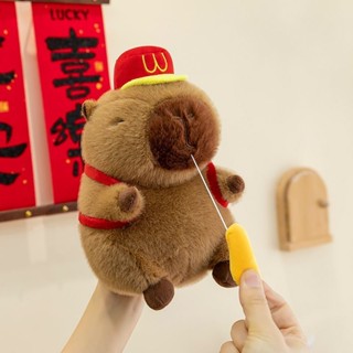 爆款薯條卡皮巴拉公仔毛絨玩具水豚玩偶可愛醜萌布娃娃生日禮物女Fashion SHOP