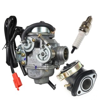 GY6 125CC化油器適用於 KEIHIN光陽三陽悍將三冠王阿帝拉迪爵高手豪邁奔騰GT GR GP G3 PD24J