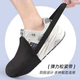 廚房防滑鞋套🔆防風耐臟騎行鞋套 廚師防水防油防臟鞋套 廚房無底鞋蓋 防濺水防雨鞋