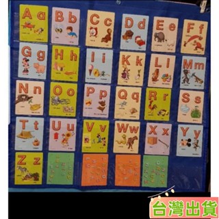 臺灣發貨 【30格】 寰宇迪士尼字卡 風車出版識字卡 kidsread字卡 閃卡 認字置物收藏掛袋 lingumi字卡
