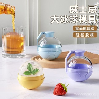 臺灣出貨 冰球冰塊模具 威士忌冰球模 圓形製冰球 冰格模具冰格冰球製作器食威士忌冰鎮品級矽膠圓球球形冰塊模具 X9OI