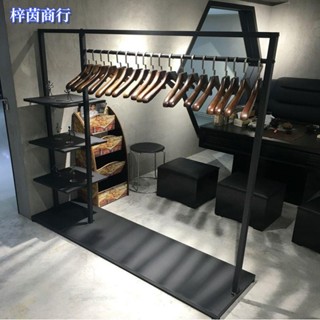 🟣梓茵商行🟣服裝店 展示架 鐵藝衣架 落地式收納架 臥室掛衣架 衣帽架 歐式簡易掛包衣服架 收納架 掛衣架