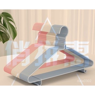 【居家生活用品】加厚加粗衣架衣服家用陽臺成人兒童防滑晾衣架衣櫃無痕衣架子