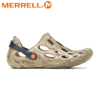 【MERRELL 美國 男 Hydro Moc 水陸兩棲洞洞鞋《大理石紋/袋鼠棕》】ML036183/機能洞洞鞋