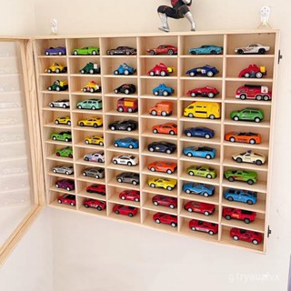 🔥新北出貨🔥tomica 收納盒 多美 展示盒 透明展示盒 模型盒 1:64小氣車收納壁掛展示架風火輪多美卡汽車玩具車收