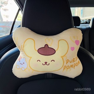 車用頭枕👉凱蒂KT頭枕 免安裝頭枕 記憶棉頭枕 透氣不悶熱頭枕 車載頭枕 汽車腰靠 透氣凝膠頸枕 卡通頸椎四季車用靠枕