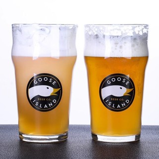 啤酒杯 杯 杯子 臺灣啤酒杯 啤酒玻璃杯 臺啤啤酒杯 鵝島專用啤酒杯皮爾森英式精釀IPA品脫杯扎啤定製