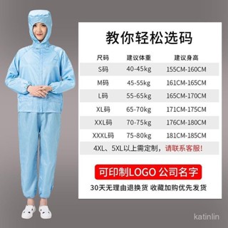 熱賣爆款防塵服耐臟防巖棉無塵服防護服防靜電連帽連體服工作服潔凈服男女