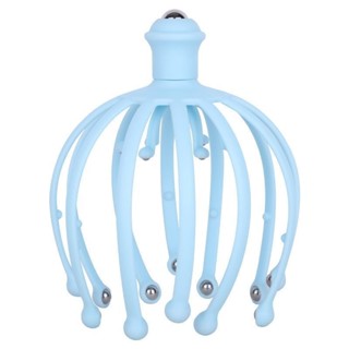 頭皮按壓器 頭部按摩器抓頭器八爪魚滾珠頭皮按摩爪癢癢撓撓頭器家用放鬆按頭