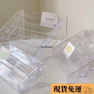 🚛限時低價🚛熱銷 亞克力桌面收納盒花藝卡片收納架花店花束鮮花收納明信片展示架子