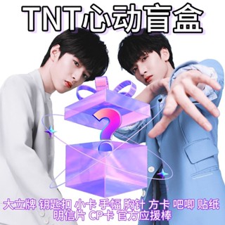 臺灣出貨TNT一整箱福袋盲盒時代少年團鑰匙扣立牌應援棒小卡貼紙手幅cp卡