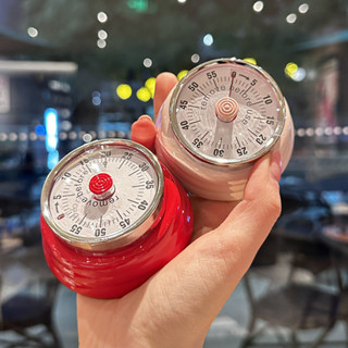 定時器 不用電池的計時器哦!日本訂單!冰箱鬧鍾貼磁吸廚房帶磁鐵機械 CDZD