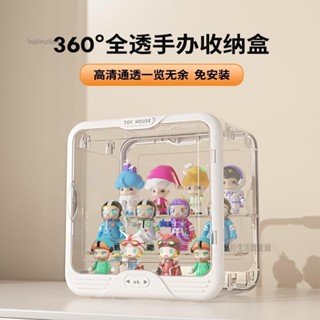 簡約生活👑360°高透公仔收納盒 公仔展示盒 盲盒收納 模型展示盒 盲盒展示盒 公仔盒 展示櫃 展示盒 壓克力展示盒